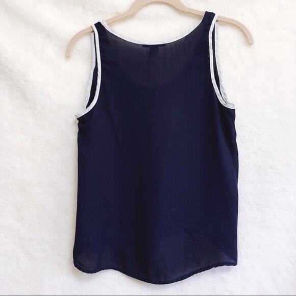 Forever 21 Blue White Tank Top - Picture 4 of 8